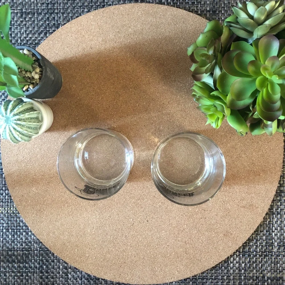 Vintage Laughlin Nevada Pioneer Whiskey Glass Set